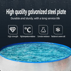 ရေချိုငါးမွေးမြူရေးအတွက် သွပ်ရည်စတီးလ်ငါးကန်,YUTANK