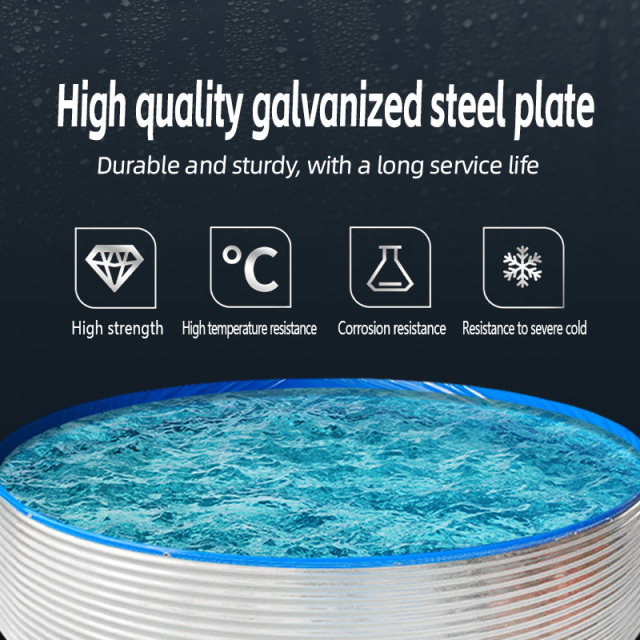 ရေချိုငါးမွေးမြူရေးအတွက် သွပ်ရည်စတီးလ်ငါးကန်,YUTANK