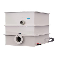 Automatic Box Type PP Drum Filter – 316 Stainless Steel Filter Screen Design for Intensive Aquaculture,ยูแท้งค์