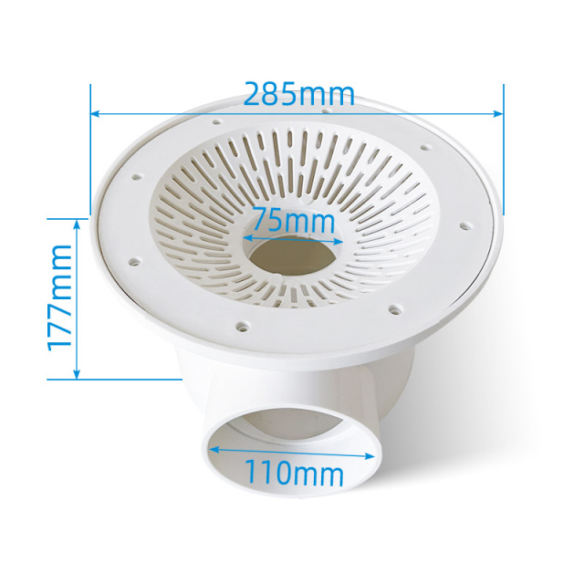 Customize Tilapia Pond Filter Bottom Drain Device For Shrimp Water Recirculating Aquaculture System,YUTANK,Customize Tilapia Pond Filter Bottom Drain Device For Shrimp Water Recirculating Aquaculture System