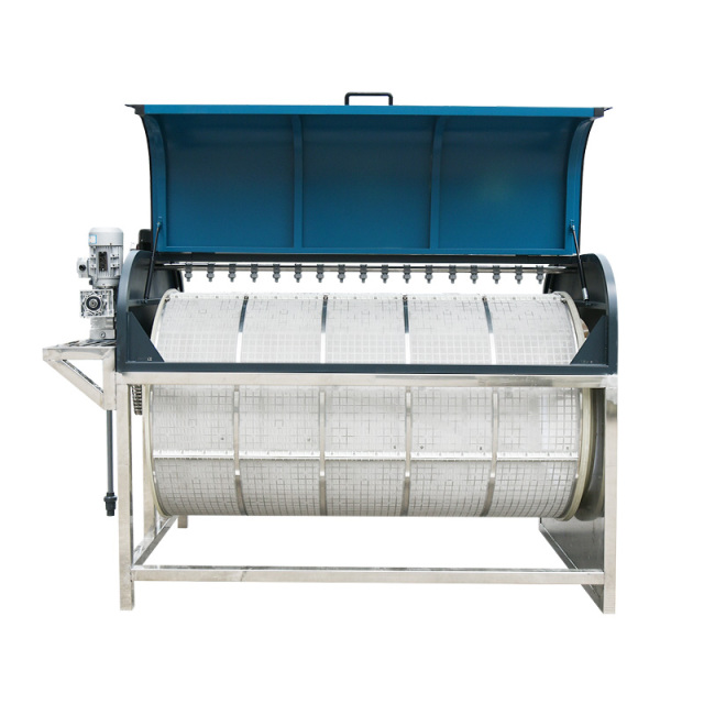 RAS စက်များအတွက် အရည်အသွေးမြင့် 316 Stainless Steel Drum Filter မြင့်မားသော ဖိအား Self Cleaning Water Filter,YUTANK