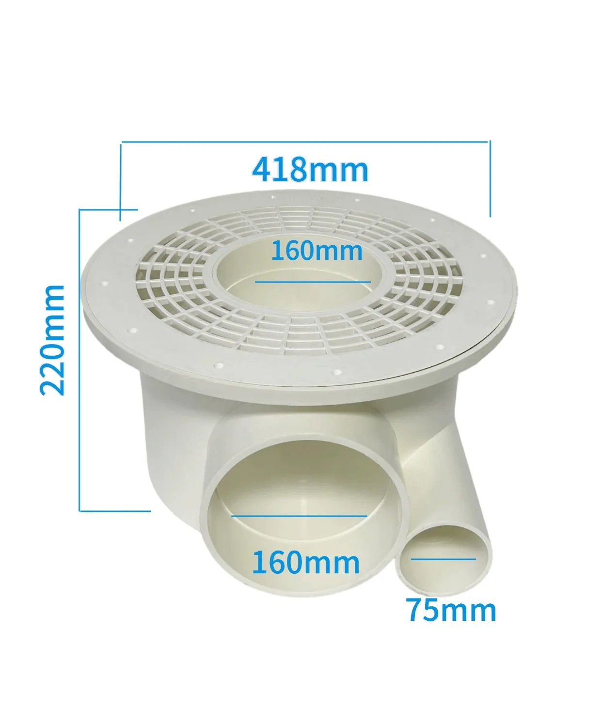 Good Selling Double Drainage Pvc Tilapia Bottom Drainer Fish Pond Toilet Koi Pond Shrimp Farming Equipment,YUTANK,Good Selling Double Drainage Pvc Tilapia Bottom Drainer Fish Pond Toilet Koi Pond Shrimp Farming Equipment