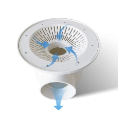 Crayfish Farming Outdoor Fish Ponds Water Outlet Bottom Drain Device Fish Pond Accessories,尤坦克