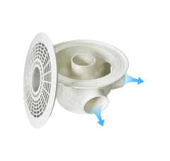Eco-friendly Bottom Drain Fittings Tilapia Farming Equipment Big Aquarium Industrial Drain Toilet Accessory,YUTANK,Eco-friendly Bottom Drain Fittings Tilapia Farming Equipment Big Aquarium Industrial Drain Toilet Accessory