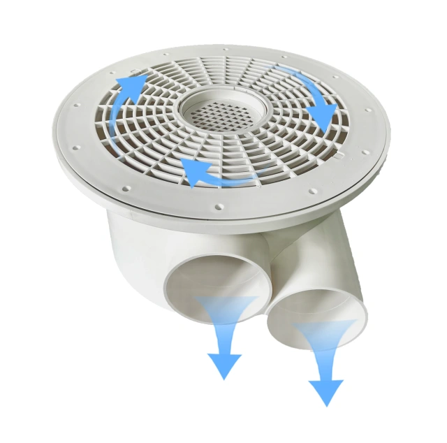 4 Inch Double Bottom Drain Outlet Recirculating Aquaculture System Accessories Drainage System Physical Filtration,YUTANK,4 Inch Double Bottom Drain Outlet Recirculating Aquaculture System Accessories Drainage System Physical Filtration