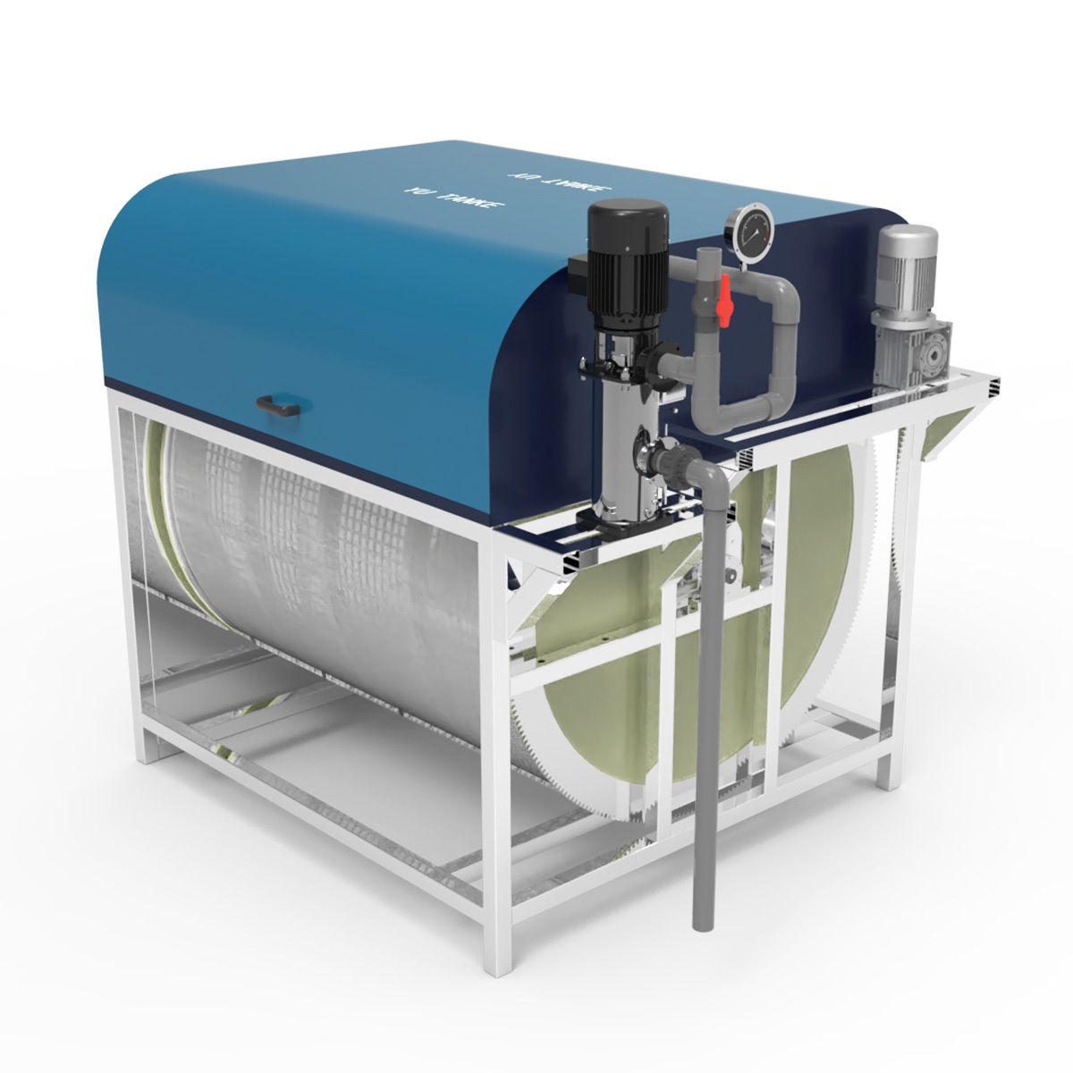High Quality 316L Stainless Steel Drum Filter High Pressure Self Cleaning Water Filter for RAS Equipment,YUTANK,High Quality 316 Stainless Steel Drum Filter High Pressure Self Cleaning Water Filter for RAS Equipment