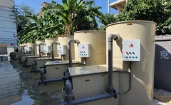 3IN1 Fresh Water Aquaponic Ras System Filtration Drum filter Bio Filter Multi Fish Farming Equipment,尤坦克