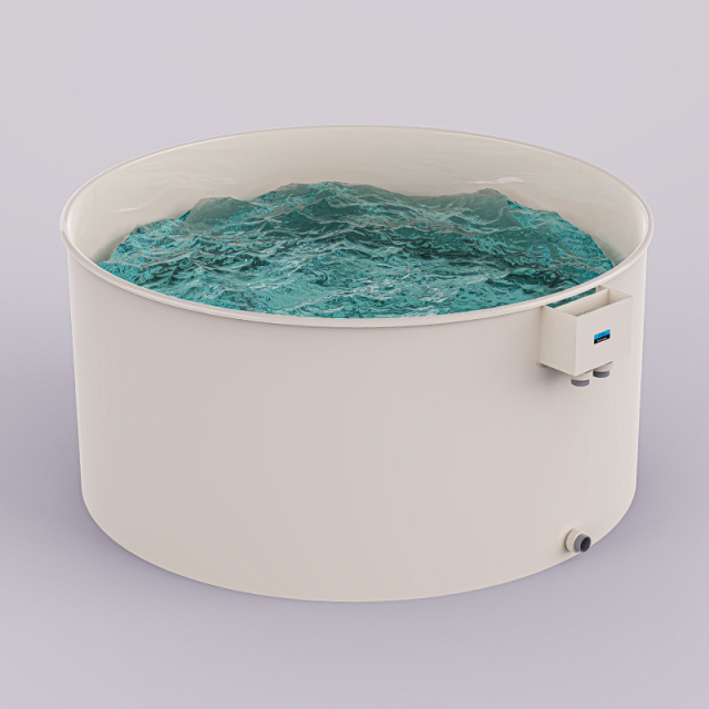 5.8m Beehive PP Aquaculture Tank for High-Density RAS Systems,YUTANK,Vasca per acquacoltura in PP a forma di alveare da 5,8 m per sistemi RAS ad alta densità | YUTANK