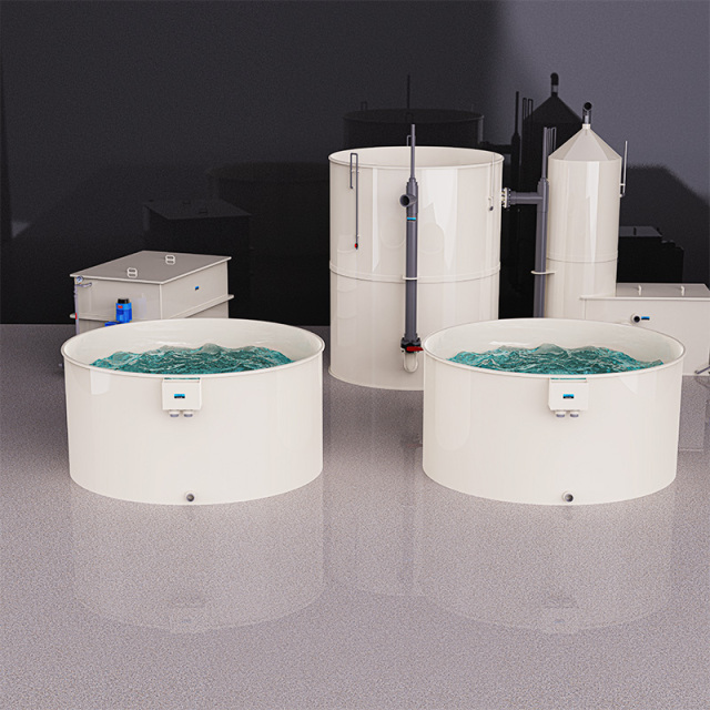 5.8m Beehive PP Aquaculture Tank for High-Density RAS Systems,YUTANK,Vasca per acquacoltura in PP a forma di alveare da 5,8 m per sistemi RAS ad alta densità | YUTANK