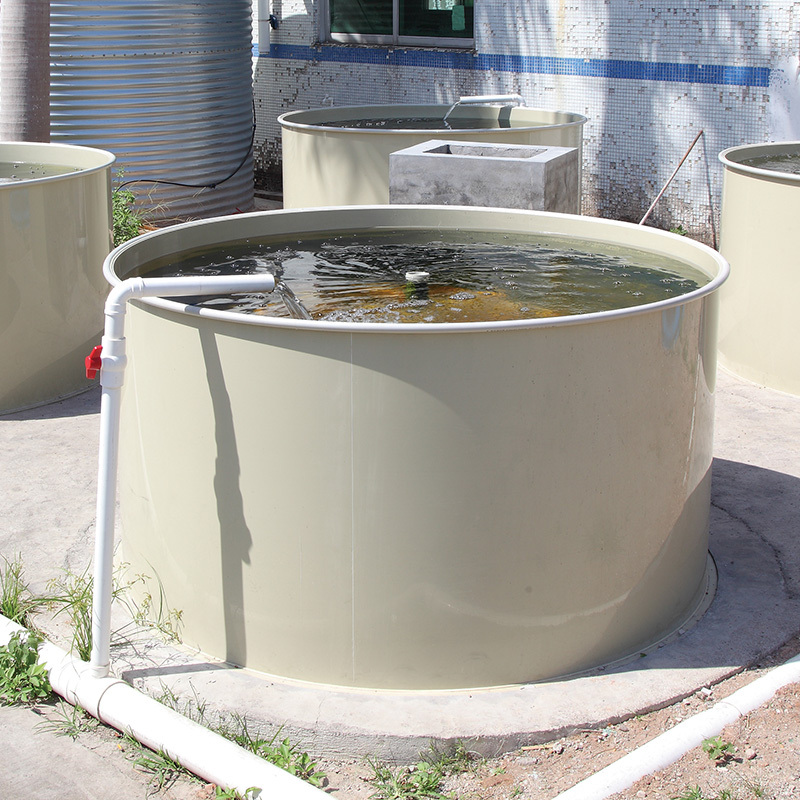 Cone-Bottom Aquaculture Tank – 1500L for Fish Hatchery & Shrimp Farming,YUTANK,Vasca per acquacoltura da 1500 litri con fondo conico per incubazione di pesci e allevamento di gamberi | YUTANK