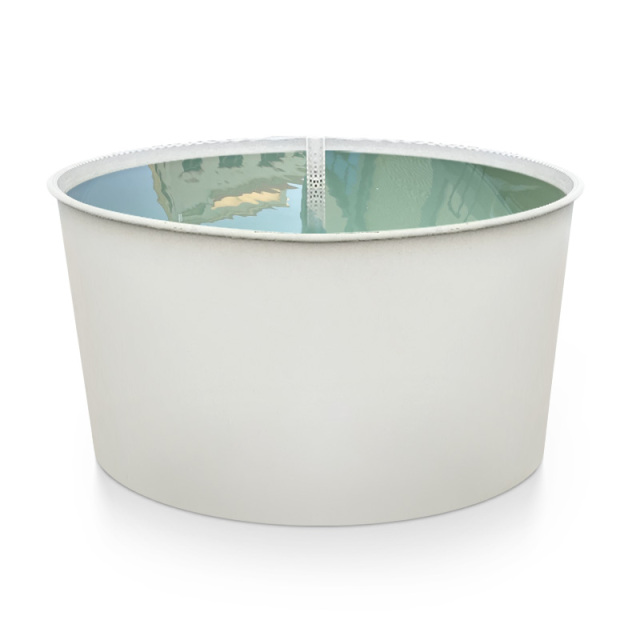 Cone-Bottom Aquaculture Tank – 1500L for Fish Hatchery & Shrimp Farming,YUTANK