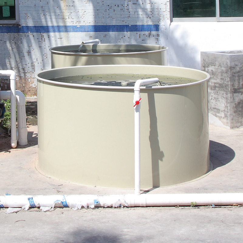 Cone-Bottom Aquaculture Tank – 1500L for Fish Hatchery & Shrimp Farming,YUTANK,Vasca per acquacoltura da 1500 litri con fondo conico per incubazione di pesci e allevamento di gamberi | YUTANK
