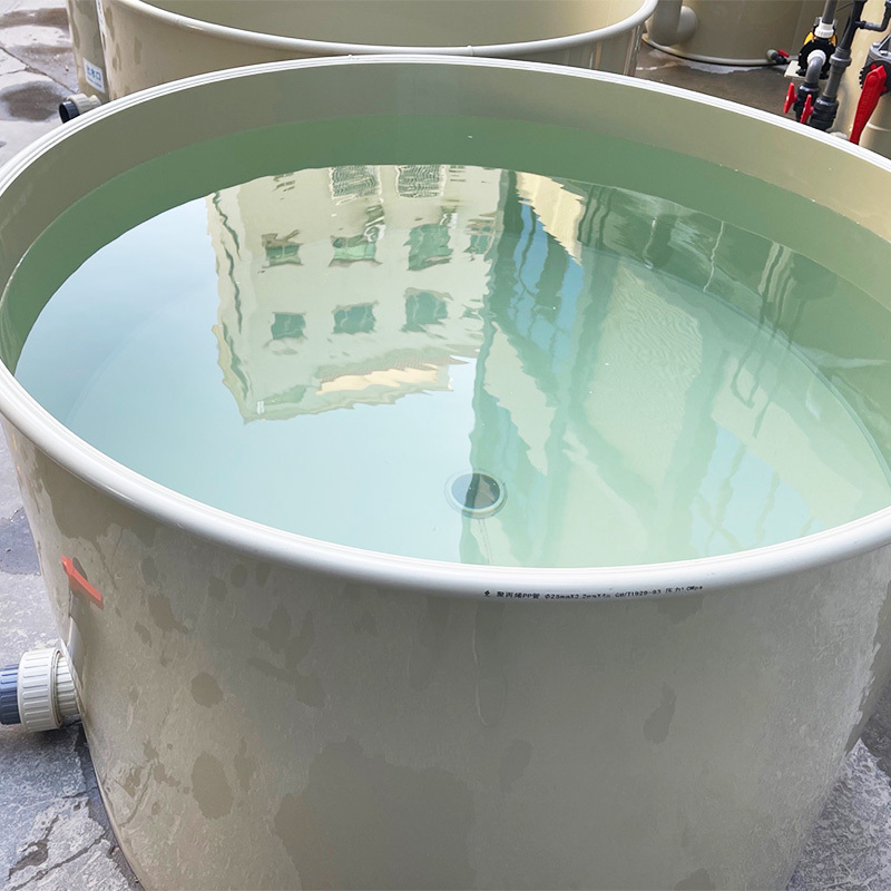 Heavy-Duty Modular Aquaculture Tank with Integrated Overflow System,유탱크,오버플로우 시스템을 갖춘 고강도 모듈형 양식 수조 | YUTANK
