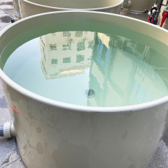 Heavy-Duty Modular Aquaculture Tank with Integrated Overflow System,유탱크,오버플로우 시스템을 갖춘 고강도 모듈형 양식 수조 | YUTANK