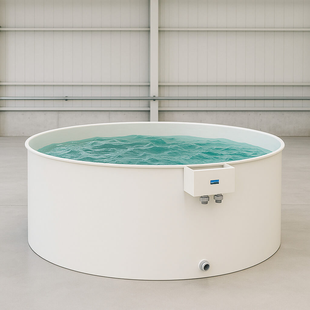 Polypropylene Tank PT-500 for RAS & Aquaculture,YUTANK,Polypropylene Tank for RAS Storage — Corrosion-resistant | YUTANK
