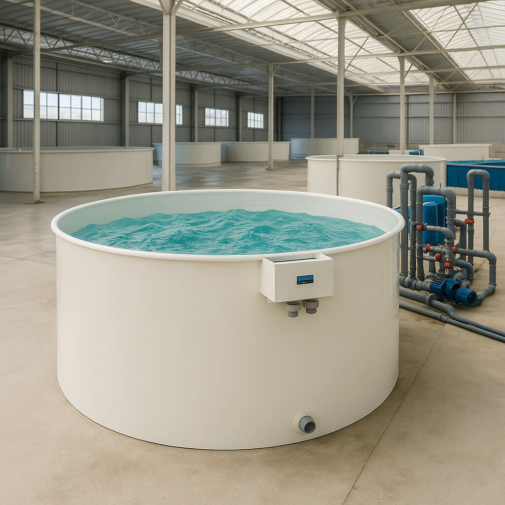Polypropylene Tank PT-500 for RAS & Aquaculture,YUTANK,Polypropylene Tank for RAS Storage — Corrosion-resistant | YUTANK
