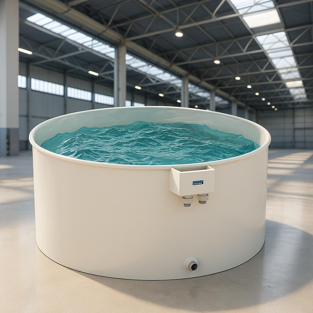 Polypropylene Tank PT-500 for RAS & Aquaculture,YUTANK,Polypropylene Tank for RAS Storage — Corrosion-resistant | YUTANK