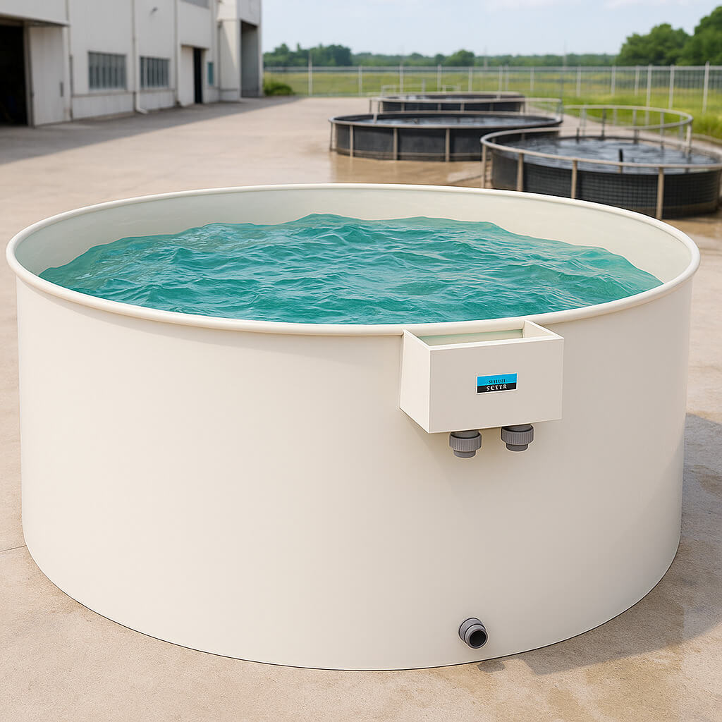 Polypropylene Tank PT-500 for RAS & Aquaculture,YUTANK,Polypropylene Tank for RAS Storage — Corrosion-resistant | YUTANK