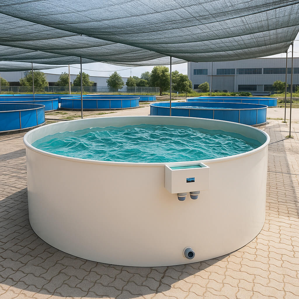 Polypropylene Tank PT-500 for RAS & Aquaculture,YUTANK,Polypropylene Tank for RAS Storage — Corrosion-resistant | YUTANK