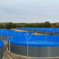 Easily Assemble Large Capacity Pvc Tarpaulin Plastic Tanks for Fish Farming RAS System Tilapia Catfish Pond,YUTANK