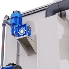 Ras System Protein Skimmer PP Material for Aquaculture Fish Farm Seawater Water Treatment Seawater Water Treatment Protein,YUTANK