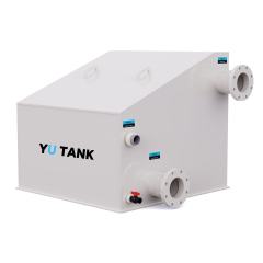 Wholesale YUTANK SF-PP-60 316 Stainless Steel Curved Pond Filter Sieve Wedge Wire Screen Mesh 60m Aquaculture Equipment,YUTANK