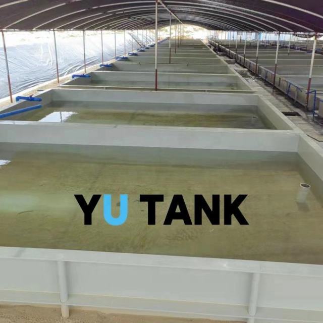 OEM Polypropylene No Rusty Fish Tanks Small Koi Ponds Fish Nursery Square Tank for Ras,YUTANK