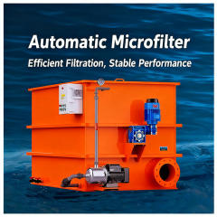 YUTANK ED-PP-80 High-efficiency Rotary Stainless Steel 316 Aquaculture Drum Filter 300m Capacity 0.75kw 300m/h Flow Rate,YUTANK