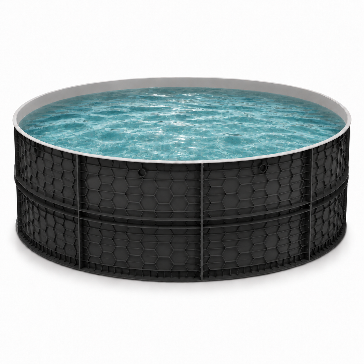 Honeycomb PP Fish Pond for Aquaculture | Modular Plastic Fish Tank System for Fish & Shrimp Farming,YUTANK,Honeycomb PP RAS Tank | YUTANKRAS