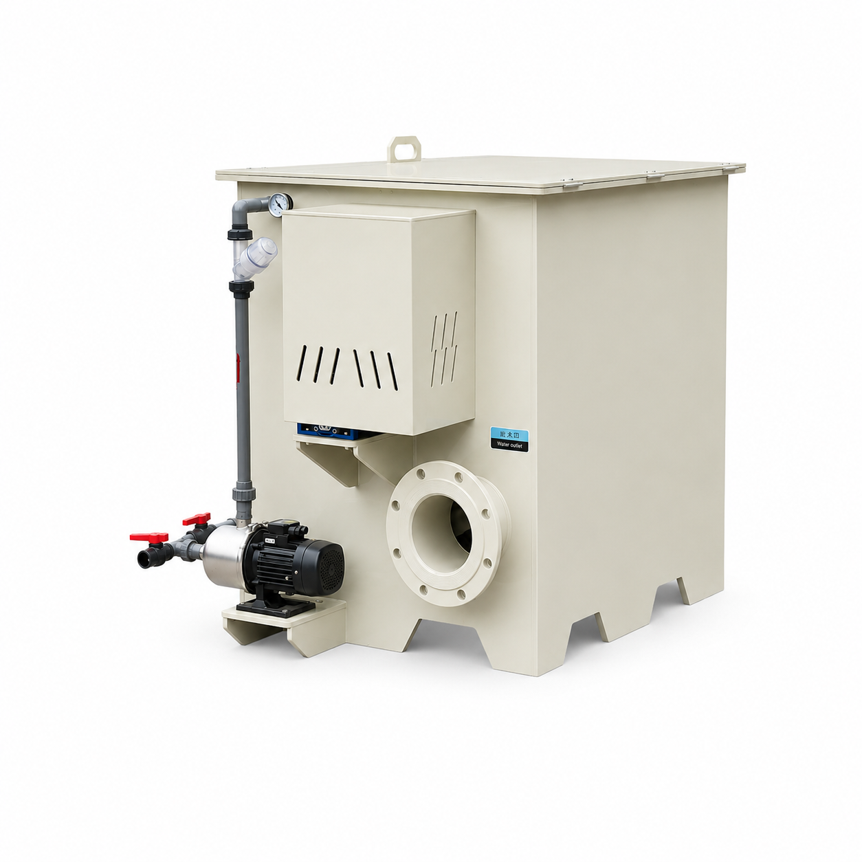 PP Aquaculture Drum Micro Filter | Polypropylene Rotating Micro Screen Filter for Fish Farming Water Treatment,YUTANK,PP Drum Micro Filter for Aquaculture | Polypropylene Rotary Micro Screen Filter System for Fish Farm Water Treatment & RAS
