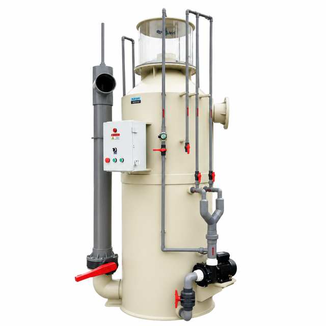 RAS Protein Skimmer | Industrial Foam Fractionator for Aquaculture Water Treatment & Organic Waste Removal System,YUTANK,Aquaculture Protein Skimmer System | Foam Fractionator for RAS Water Treatment | Industrial Organic Waste Removal Equipment | YUTANK