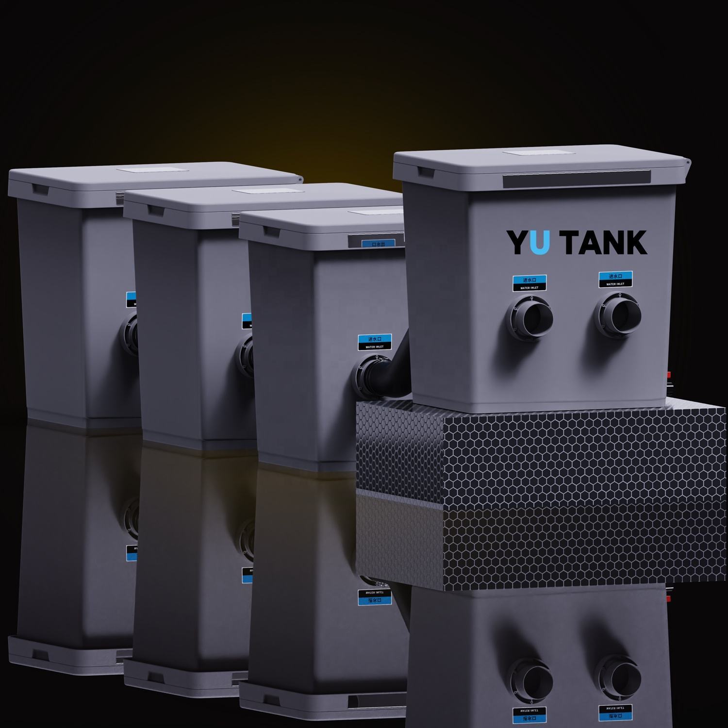 Koi Pond Drum Filter System | YUTANK,YUTANK,Koi Pond Drum Filter System | YUTANK