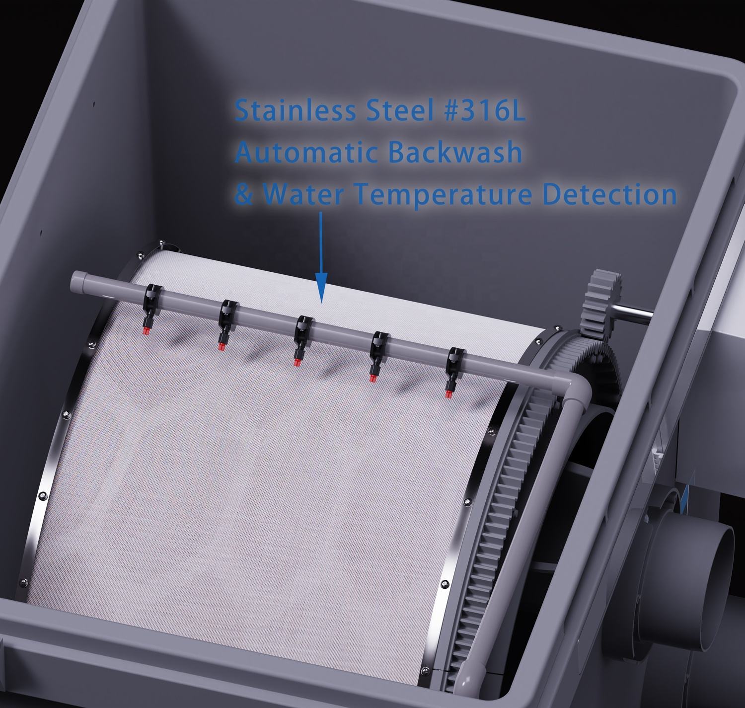 Koi Pond Drum Filter System | YUTANK,YUTANK,Koi Pond Drum Filter System | YUTANK