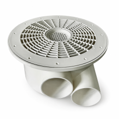 YT-MT-26 PVC Fish Pond Drainer | Koi Tank Floor Drain with Sink Net for Aquaculture & Fisheries Waste Removal System | Yu Tank China Manufacturer,YUTANK,PVC Fish Pond Floor Drain YT-MT-26 | Koi Tank Drainer with Sink Net for Aquaculture Waste Removal & Fisheries Water Filtration System | Yu Tank Manufacturer China