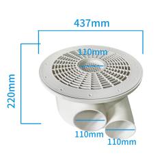 YT-MT-26 PVC Fish Pond Drainer | Koi Tank Floor Drain with Sink Net for Aquaculture & Fisheries Waste Removal System | Yu Tank China Manufacturer,YUTANK,PVC Fish Pond Floor Drain YT-MT-26 | Koi Tank Drainer with Sink Net for Aquaculture Waste Removal & Fisheries Water Filtration System | Yu Tank Manufacturer China
