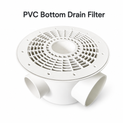 Heavy Duty PVC Fish Tank Bottom Drain | YUTANK RAS Double Outlet Koi Pond Waste Removal Siphon Filter System,يوتانك,PVC Fish Tank Bottom Drain System | Heavy Duty Koi Pond Waste Removal Siphon Filter for RAS Aquaculture & Fish Farming Tank Sewage Outlet | YUTANK