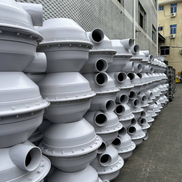 YUTANK YT-T0110 PP Drainage Device | Stainless Steel Ball Fish Tank Sewage Separation System for High Efficiency Aquaculture Waste Removal,ЮТАНК,High Efficiency Aquaculture Drainage System YT-T0110 | PP Fish Tank Sewage Separator with Stainless Steel Ball for Waste Removal & RAS Water Treatment | YUTANK Factory