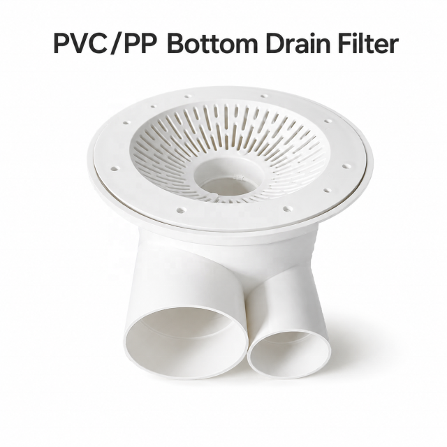 Heavy Duty PVC/PP Double Fish Pond Bottom Drain | Waste Removal Outlet for Koi Pond Water Circulation & Sewage System 285×183mm | YUTANK,YUTANK,PVC/PP Double Outlet Fish Pond Bottom Drain System | Koi Pond Waste Removal & Sewage Discharge for Aquaculture Water Circulation Equipment 285×183mm | YUTANK