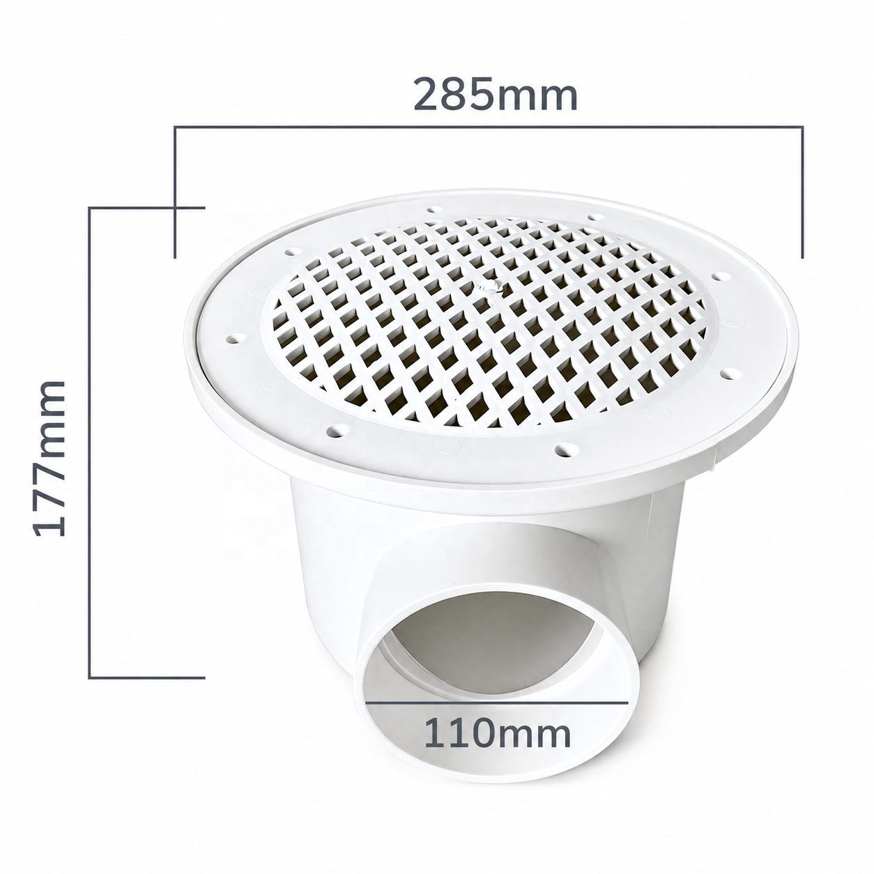 Custom PP PVC Fish Toilet Bottom Drain | Circular Tank Sewer Filter Parts for Recirculating Aquaculture System (RAS) Waste Removal,YUTANK,PP PVC Fish Tank Bottom Drain System for RAS | Circular Aquaculture Sewer Filter Parts for Waste Removal & Water Circulation System | YUTANK