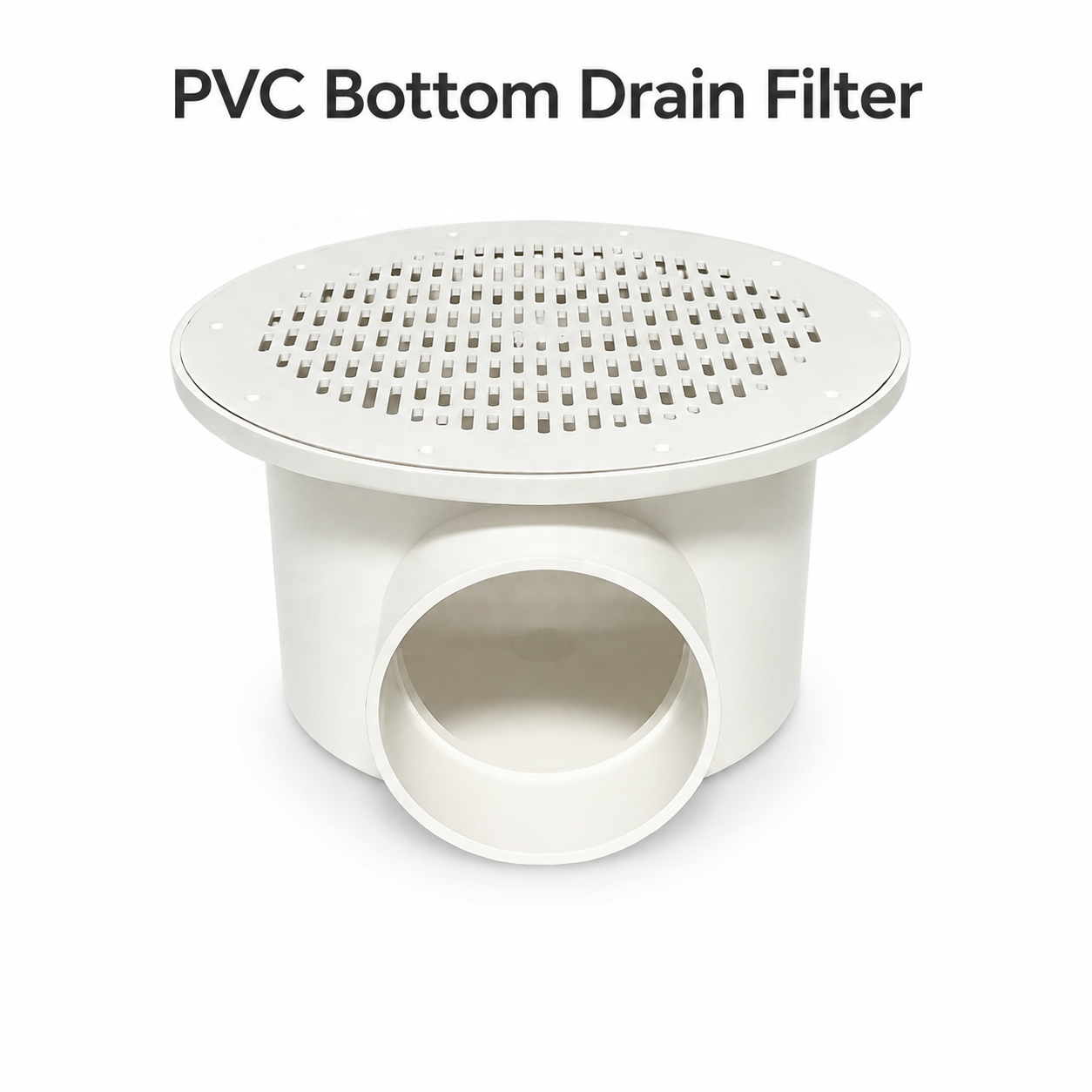 White PVC Fish Tank Central Bottom Drain | Koi Pond Filter System Sewer Pipe Fittings for Water Waste Collection & Aquaculture Drainage,YUTANK,White PVC Central Fish Toilet Bottom Drain System | Koi Pond Sewer Pipe Fittings for Aquaculture Water Waste Removal & Filtration System | YUTANK