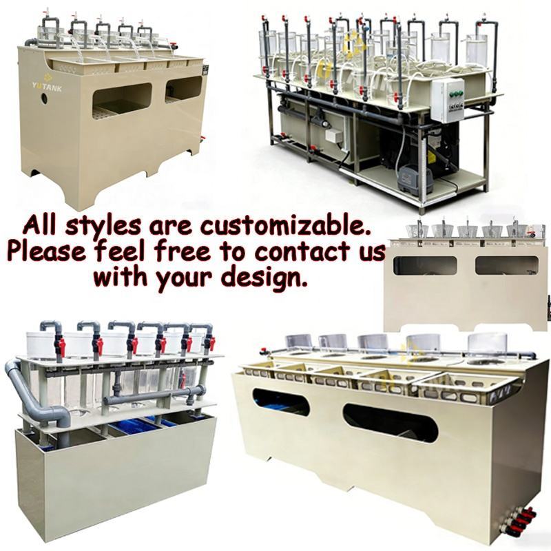Vertical Fish Egg Incubator | Stackable Hatchery Jar System for Tilapia & Aquaculture Breeding Eggs Hatching Equipment,ยูแทงค์,Fish Egg Incubator Vertical Hatchery System | Stackable Aquaculture Breeding Jars for Tilapia & Fish Fry Hatching Equipment