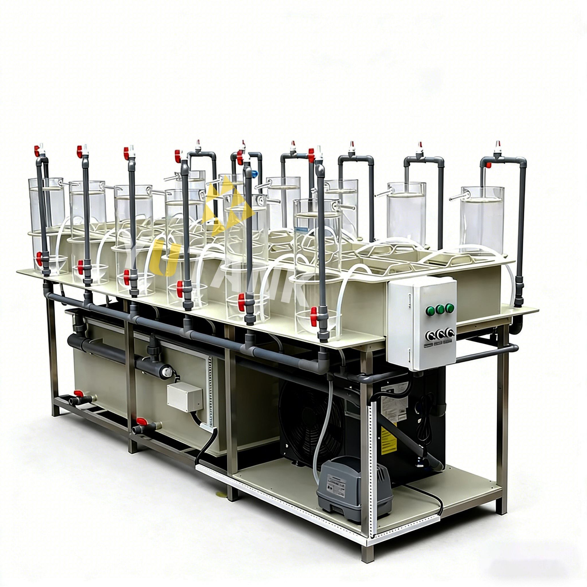 Vertical Fish Egg Incubator | Stackable Hatchery Jar System for Tilapia & Aquaculture Breeding Eggs Hatching Equipment,ยูแทงค์,Fish Egg Incubator Vertical Hatchery System | Stackable Aquaculture Breeding Jars for Tilapia & Fish Fry Hatching Equipment