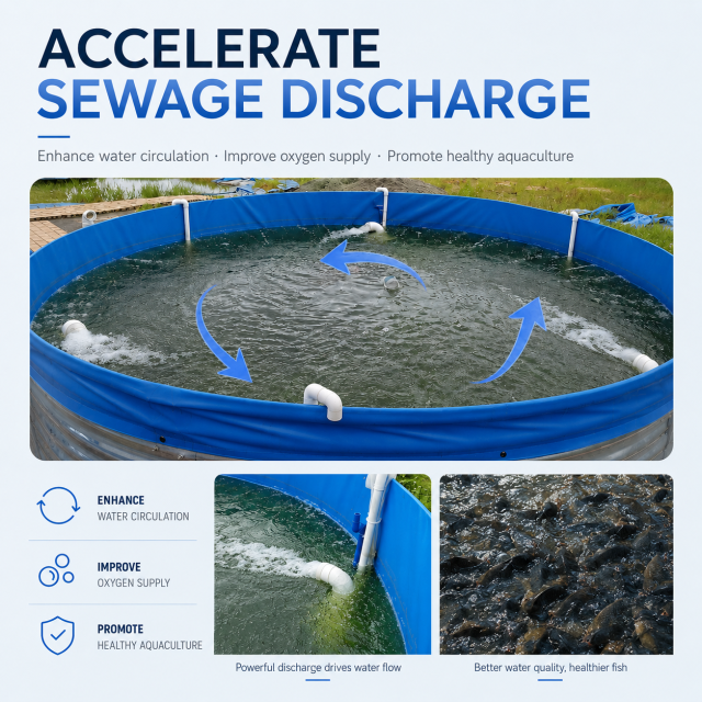 3IN1 Pond Aerator Aquaculture Machine | PVC Oxygenation Water Ejector System for Fish Farm & Shrimp Tank Aeration Equipment,YUTANK,3IN1 Pond Aerator Oxygenation System for Aquaculture | PVC Fish Farm Water Ejector Air Pump for Shrimp Tank & RAS Oxygen Supply Equipment