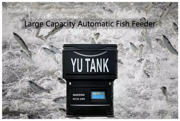 Industrial Automatic Fish Feeder | Smart Aquaculture Feeding Machine for Pond & Recirculating Water System Fish Farming Equipment,YUTANK,Automatic Fish Feeder for Aquaculture | Industrial Smart Feeding System for Fish Pond & RAS Recirculating Water Farming Equipment | YUTANK