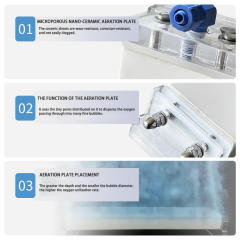 Micro Nano Bubble Oxygen Diffuser for Aquaculture | YUTANK,YUTANK,Micro Nano Bubble Oxygen Diffuser for Aquaculture | YUTANK
