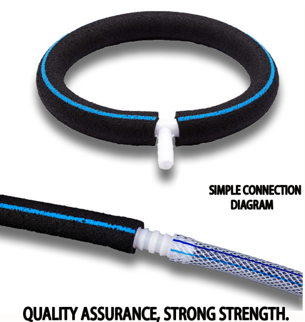 100m Aquaculture Nanotube Air Diffuser Tube | Microporous Rubber Hose Aeration Pipe for Fish & Shrimp Pond Oxygenation System 25mm OD,鱼坦克,Aquaculture Nanotube Air Diffuser Hose 100m | Microporous Rubber Aeration Tube for Fish & Shrimp Pond Oxygenation System 25mm OD High Efficiency