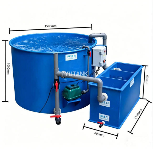 Square PP Fish Pond Filtration System | YUTANK,YUTANK,Square PP Fish Pond Filtration System | YUTANK