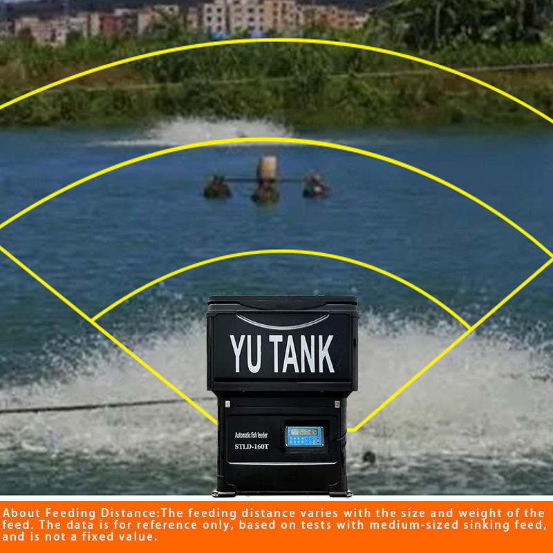 Industrial Automatic Fish Feeder | Smart Aquaculture Feeding Machine for Pond & Recirculating Water System Fish Farming Equipment,YUTANK,Automatic Fish Feeder for Aquaculture | Industrial Smart Feeding System for Fish Pond & RAS Recirculating Water Farming Equipment | YUTANK