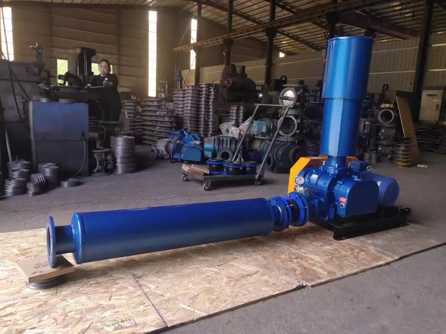 YUTANK SR50 Roots Blower Aerator | High Efficiency PVC Floating Aquaculture Oxygenation Pump for Fish & Shrimp Pond Water Aeration System,YUTANK,SR50 Roots Blower Aerator for Aquaculture | High Pressure 24.5KPA Fish Farm Oxygenation System Pump for Shrimp & RAS Pond Water Treatment | YUTANK