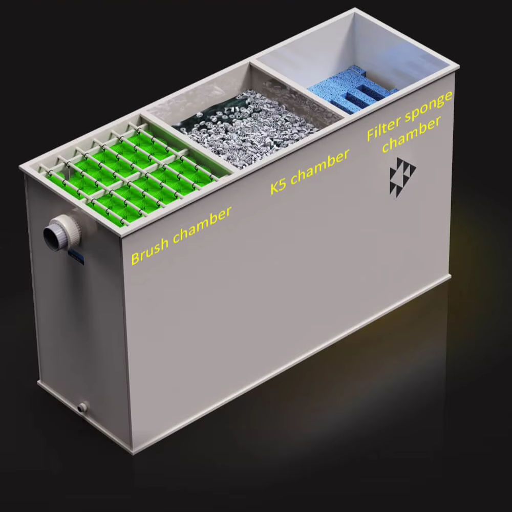 Biofiltro de Leito Fluidizado (MBBR) para RAS | YUTANK,IUTÂNQUE,Biofiltro de Leito Fluidizado (MBBR) para RAS | YUTANK